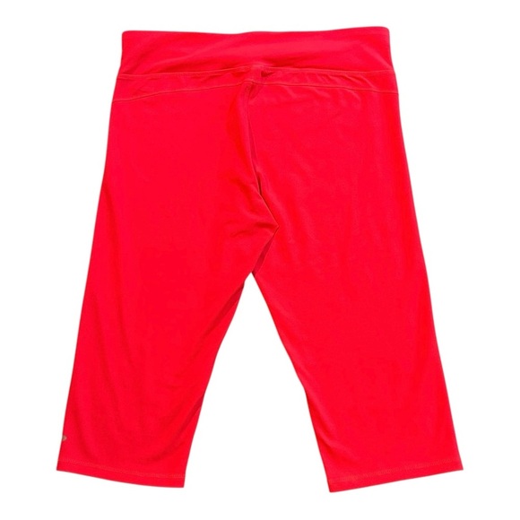 CHAMPION Workout Capris Activewear Comfy Neon Orange/pink Extra Large Like New - Picture 3 of 9